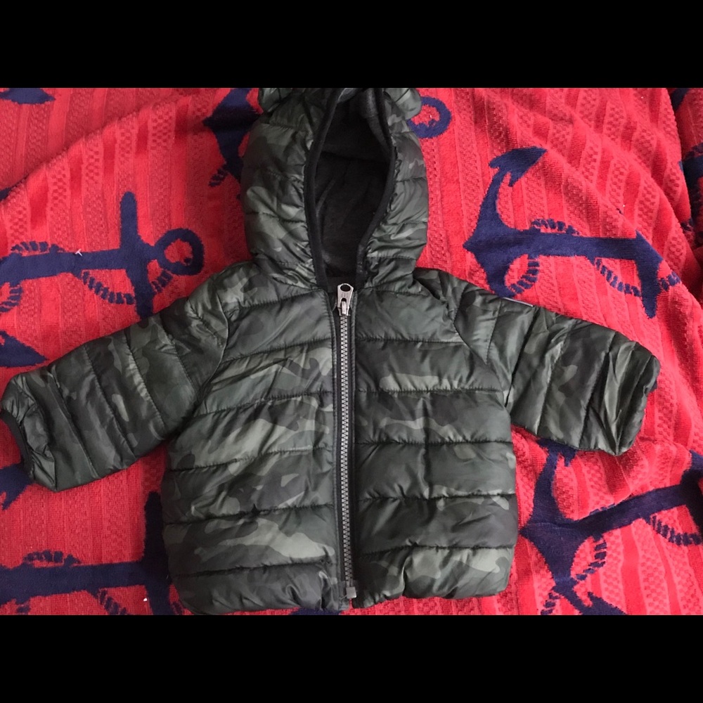 Camouflage Winter Coat ( water resistant)